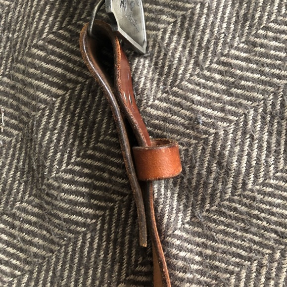 Vintage Leather & Brass Belt “Slinky & The Crock” - Picture 6 of 6